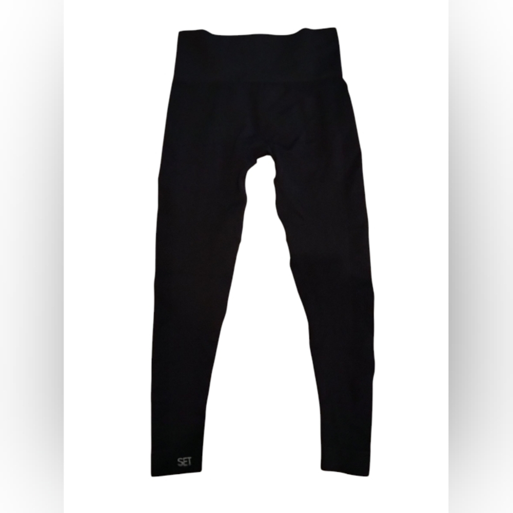 SET Active Women's Black Leggings - Picture 2 of 2